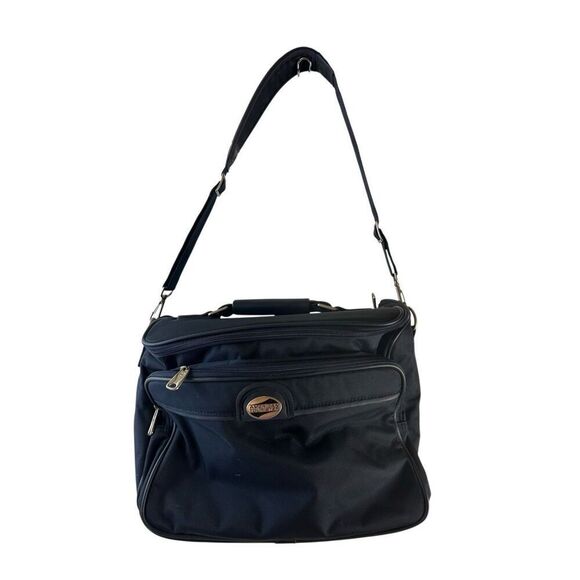 American Tourister Handbags - American Tourister Navy travel carry on bag 15x11x9
